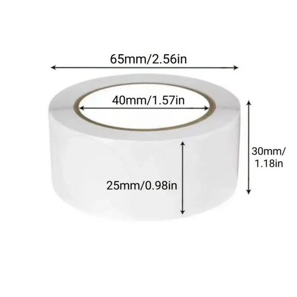 500 Thank You Sticker - Picture 2 of 3